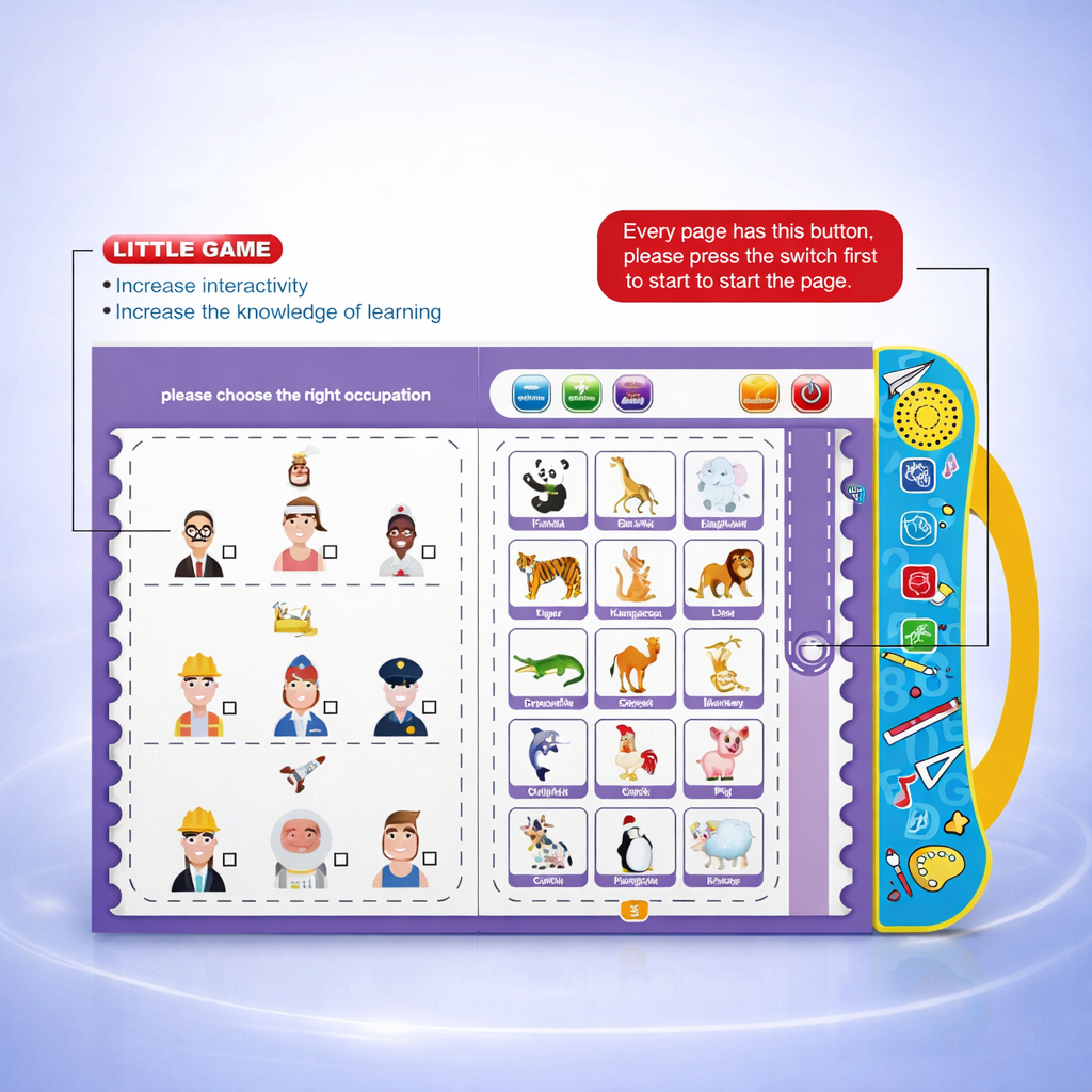 Zapdealâ„¢ Intelligence Learning E-Book for Kids